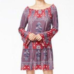 BCBGeneration -Women's Jersey Printed Casual Dress